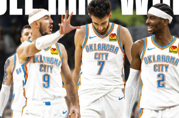 卡鲁索盛赞雷霆二阵：联盟最强板凳匪徒