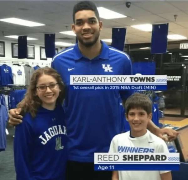 跨越时光的传承！唐斯与童年谢泼德珍贵合影曝光