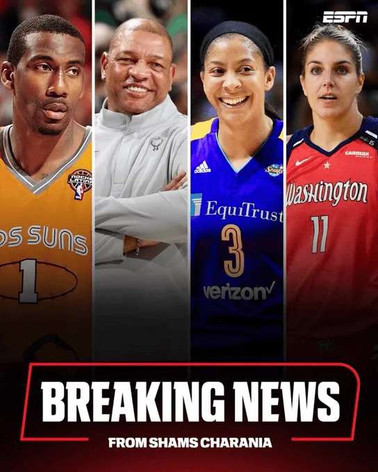 Shams独家：2026年名人堂名单出炉 小斯领衔四巨星入围